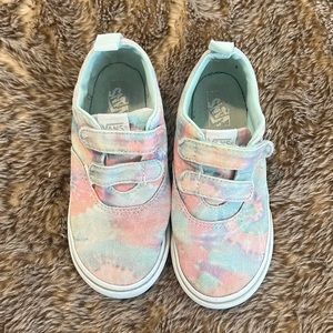 Tie die vans. Size 10 US toddler.